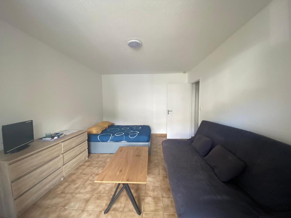 Appartement Studio Vue Montagne Avec Parking Gratuit à Bastia  Extérieur photo